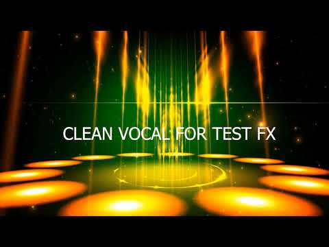 Clean Vocal For Effect Test || Harmony Media