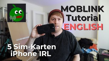 IRL iPhone Streaming with 5 SIM-Cards – Moblink Tutorial ENGLISH