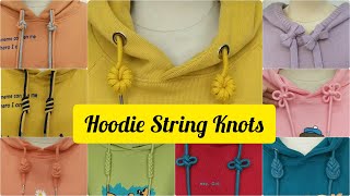 30+ Creative Ways To Tie Your Hoodie Strings II Tutorial for Knots II How to tie hoodie strings..