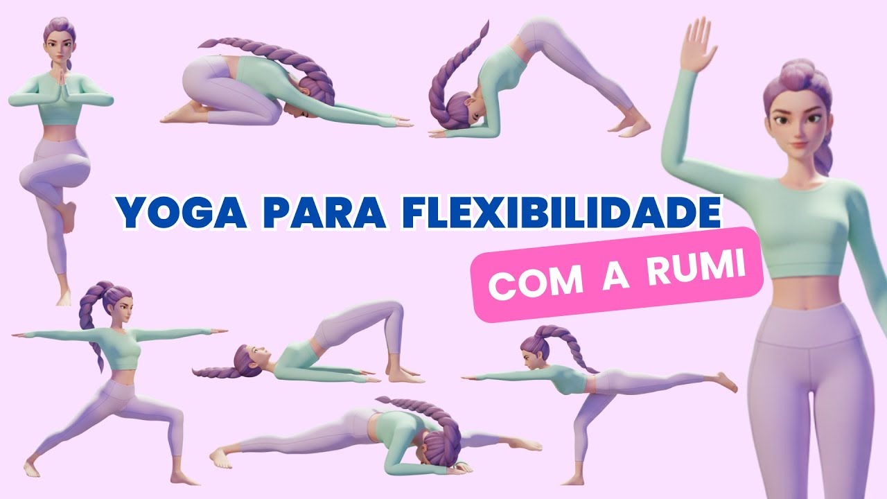 Alongue-se como Rumi | Yoga com Guerreiras do K-pop | Yoga para Flexibilidade e Diversão