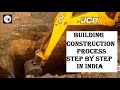 Building / House Construction Process step by step Upto SLAB