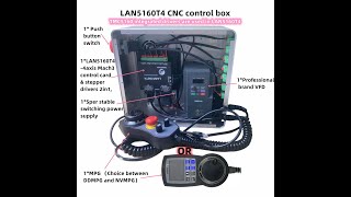 LAN5160T4 Integrated Mach3 Motion control Box