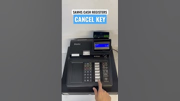 Using the CANCEL Key | SAM4s ER-900 Series Cash Register Tutorials