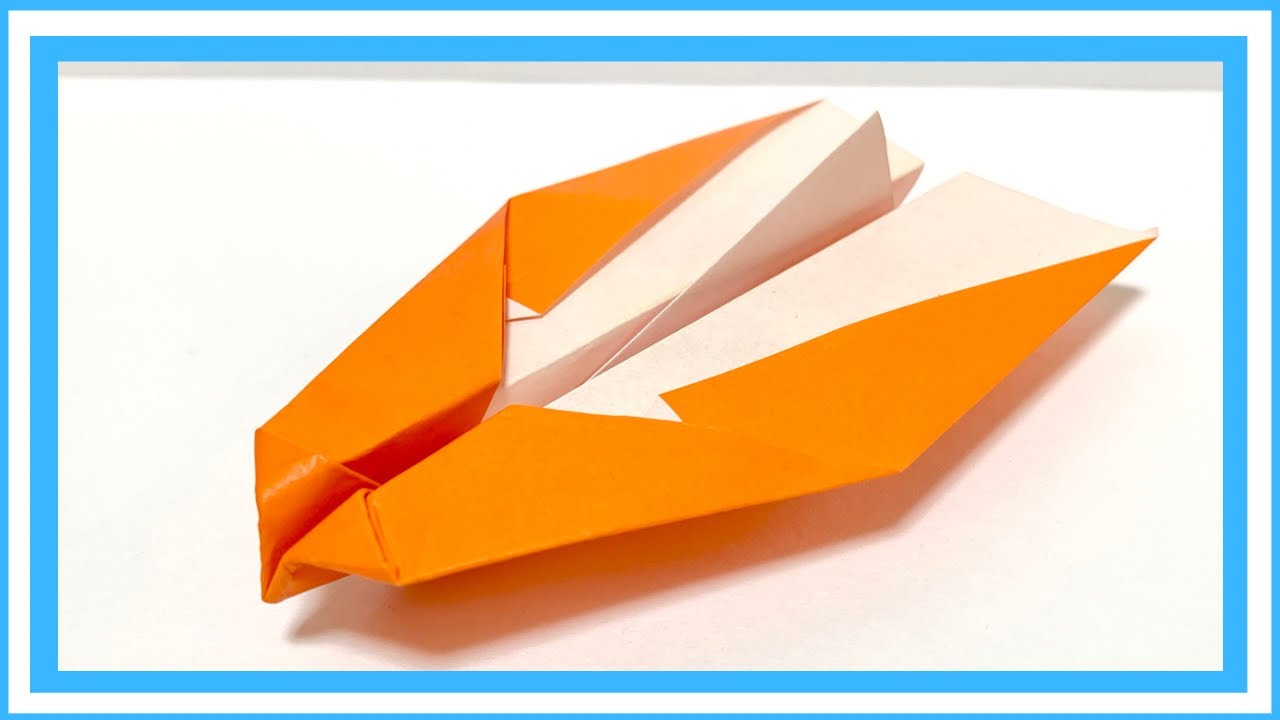 折り紙 紙飛行機 作り方 折り方 簡単 よく飛ぶ