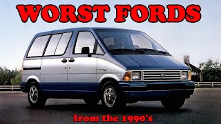 Worst cars of the '90s from Ford Motor Company!