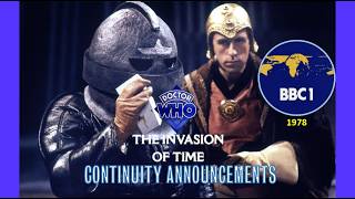 Doctor Who: The Invasion of Time (Continuity Announcements 1978) - BBC 1