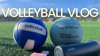 Volleyball Vlog ( ft. Saimi ) 🏐🤙🏽