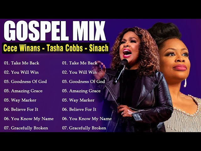Goodness Of God 🙏 150 Black Gospel Songs - Tasha Cobbs, CeCe Winans, Donnie McClurkin,  Jekalyn Carr class=