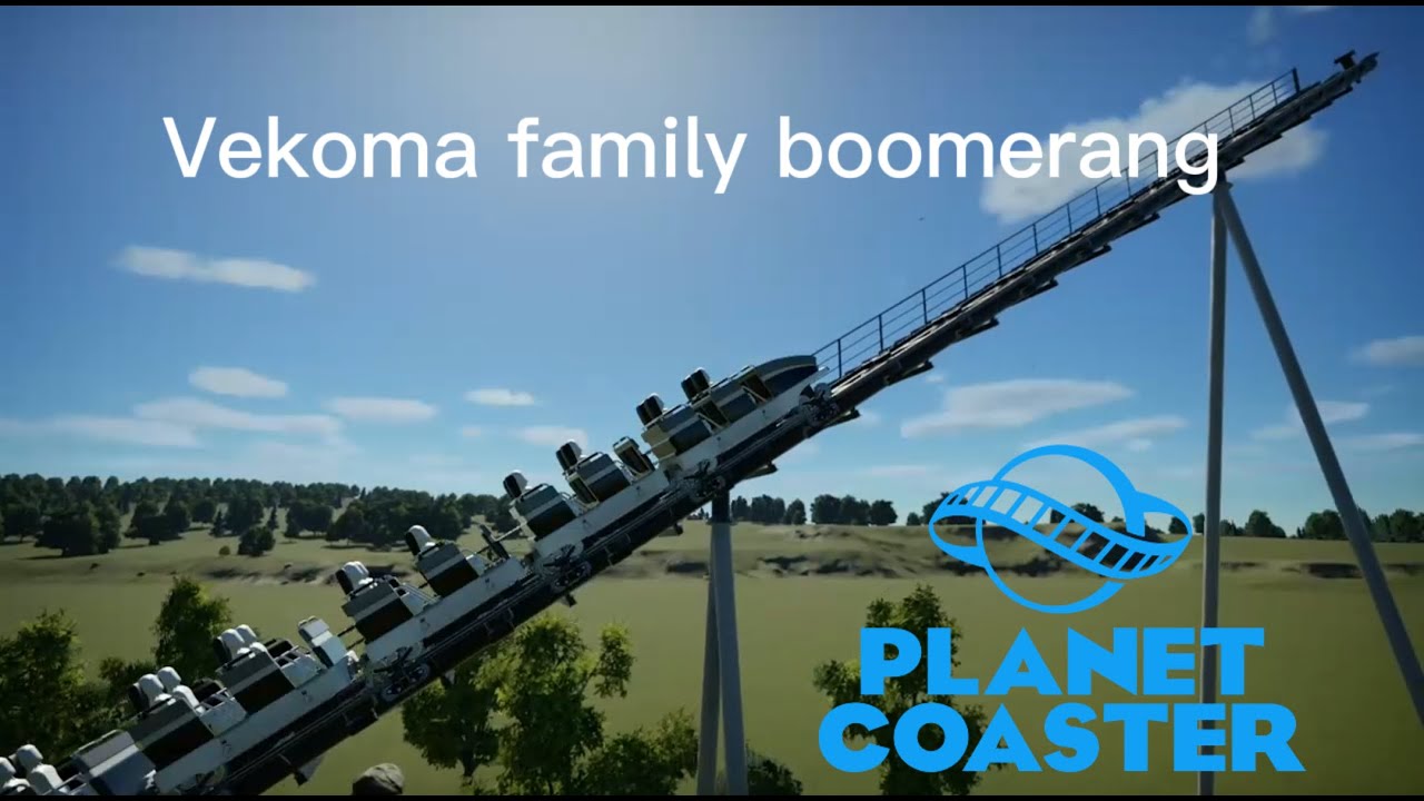 Vekoma family boomerang coaster) YouTube