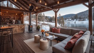 Winter Morning ☕ Slow Snow & Smooth Jazz Music for Deep Work, Study &