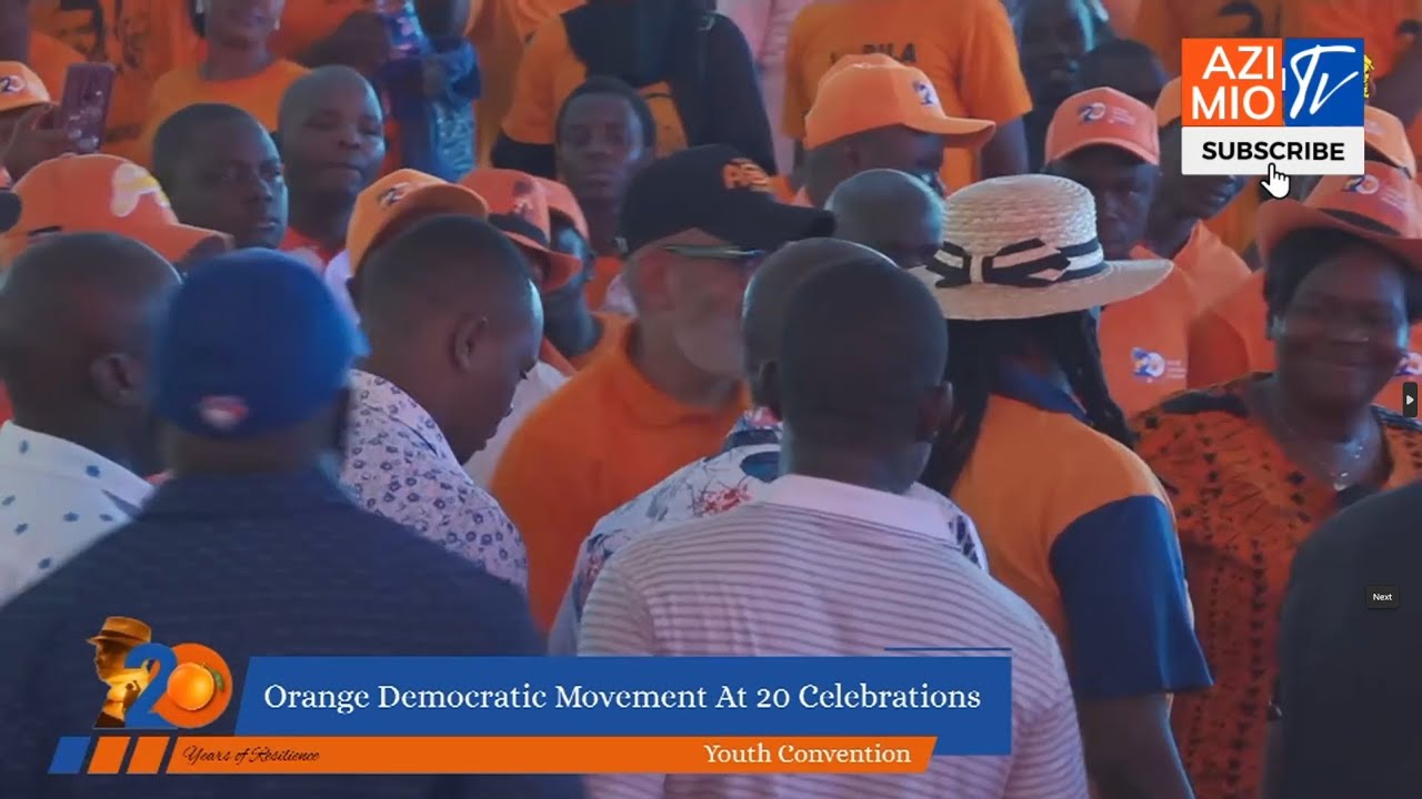 WATCH: Crowd ERUPTS as Winnie Odinga arrives at Fort Jesus for MASSIVE ODM@20 youth convention