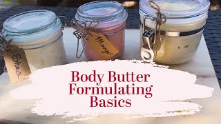 Body Butters Formulating Basics | Mango, Shea & Cocoa Butters vs Oil Percentages screenshot 5