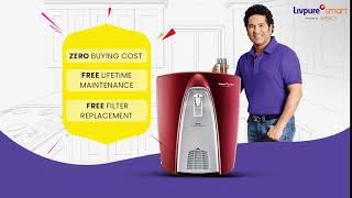 Livpure Smart Water Purifier at Zero Buying Cost | RO+UV+UF Water Purifier