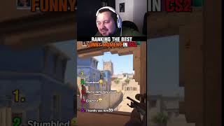 Ranking CS2's Funniest Plays 🤣 #cs2 #csgo #shorts