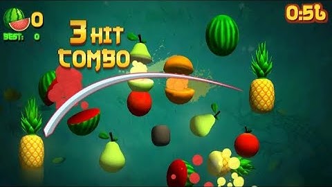 Fruit Ninja Games 2021- Fruit Slice - Android Gameplay