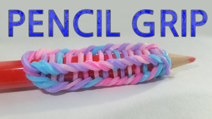 My super cool dangly hook grip!  Loom Community, an educational