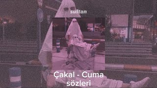 Çakal - Cuma Şarkı sözleri/Lyrics