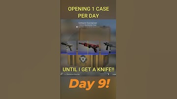 Open 1 CASE Per Day Until I Get a KNIFE( or Gloves)!!! day 9!!