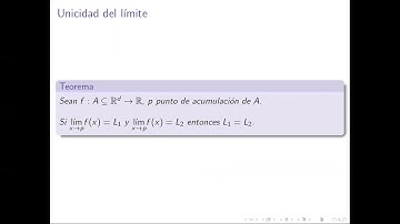 límites de funciones de varias variables parte 1