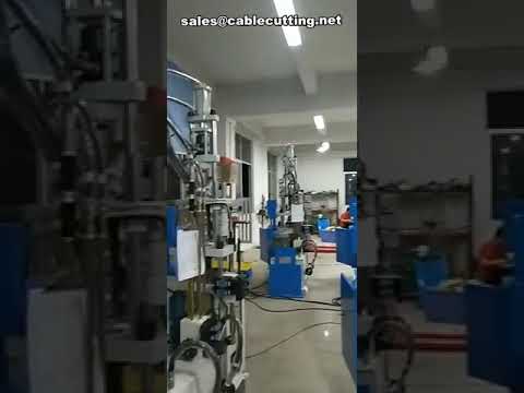 USB Cable Forming Machine, Vertical Injection Molding Machine, Cable Molding System