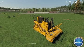 Building A farm Out of a Forest EP#1 | Logging Test Map | Clearing Trees.