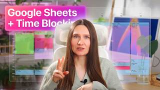Study System with Time Blocking (Google Sheets Workflow)