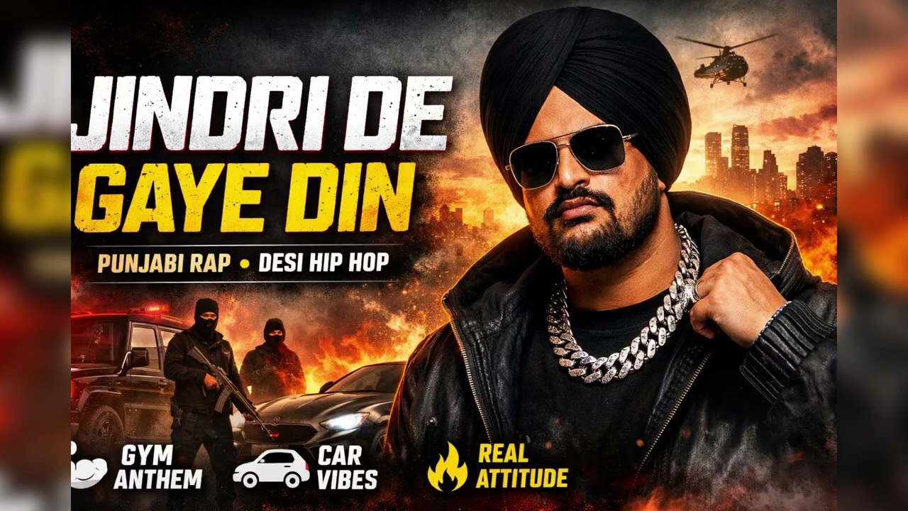 Attitude Anthem | Jindri De Gaye Din | Punjabi Rap Song | Desi Hip Hop | Attitude Anthem