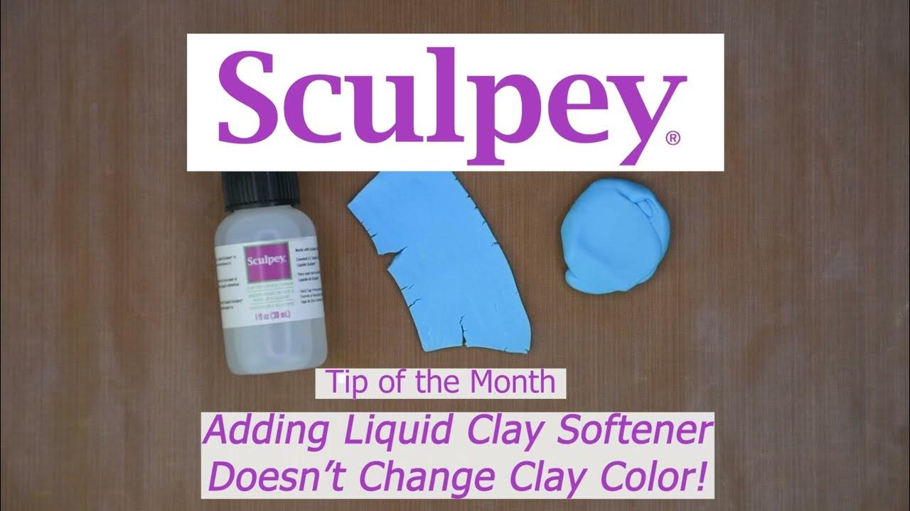 Quick Tip Adding Clay Softener & Thinner Does Not Change The Color Of