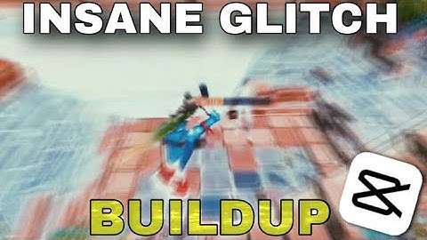 How to make this *INSANE* Glitch Buildup on (iOS) for *FREE* for your (Fortnite) Montage/Edit