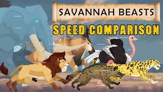 Running Savannah Beasts Of Aafa-Rokka Official Speed Comparison