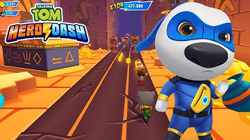 Talking Tom Hero Dash Walkthrough Gameplay Ep 12 – HANK’s INCREDIBLE JOURNEY   (iOS, Android)