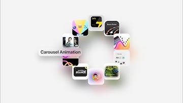 Ui Animation is easy with this Null Technique | Carousel Animation Alight motion Tutorial  | 