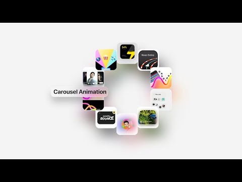 Ui Animation is easy with this Null Technique | Carousel Animation Alight motion Tutorial  | 