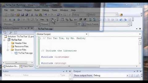 TCH060 C++ Programming TicTac Toe Lab 6