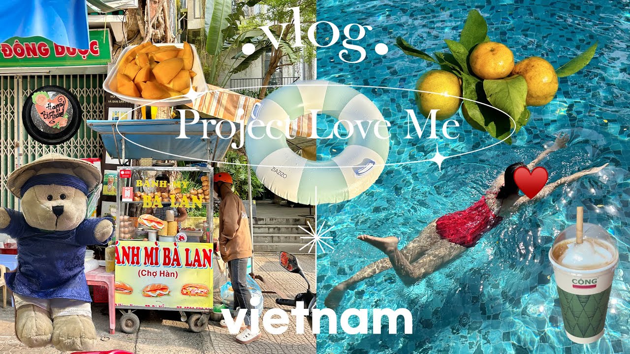 마지막 날엔 옷이 꽉 끼는 돼지 여행 브이로그🐷 | 다낭&호이안 3박 5일 | 한시장 호구 | 야시장 배탈 | 길거리 반미 최고 | 푸라마 리조트 지박령 | 생일 브이로그