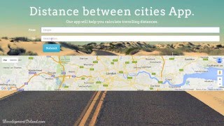 Complete Web Development Course: Distance between Cities App screenshot 5