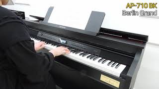 카시오 디지털 피아노 AP-710 BK 연주 영상 (곡…