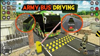 Army Bus Driving Transport One Place To Another | Military 🪖🎖️ Simulator| screenshot 5
