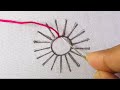 Latest Hand Embroidery Flower Design Very Easy Long Lazy Daisy Stitch Amazing Flower Embroidery Tuto