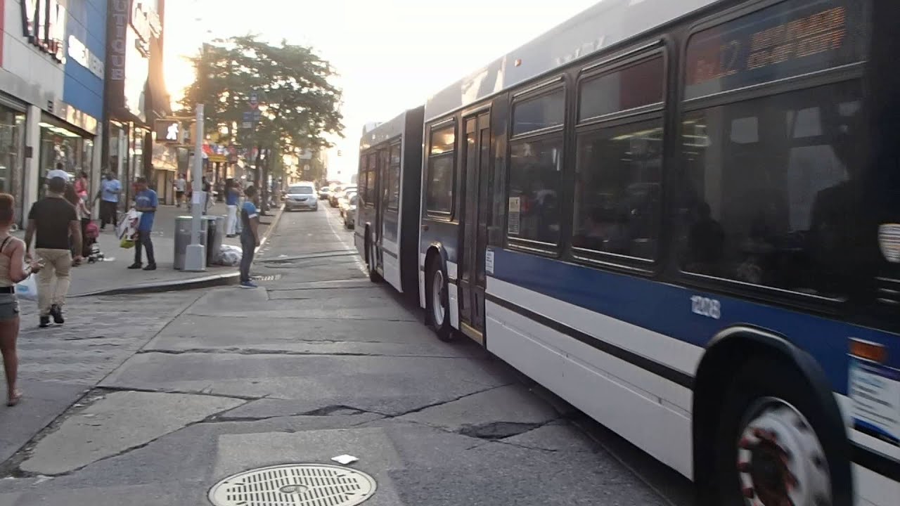 MTA New York City Bus Novabus LFSA 1208 on the Bx12 +SBS - YouTube