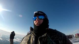 Ice Fishing for Walleye!!!! Catch, Clean and Cook