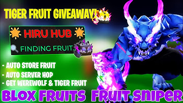🎃 New Update Hiru Hub Blox Fruits Script - Fruit Sniper, Auto Store & Auto Server Hop!