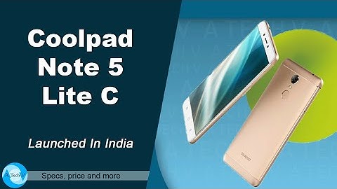 Coolpad Note 5 Lite C launched in India: Price, specifications and more | coolpad note 5 lite c