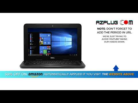 Dell Latitude 3180 Education 11.6 HD Laptop PC - Intel Celeron N3350 2.4GHz, 4GB, 64GB SSD, Bluetoot
