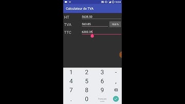 VAT calculator application for Android