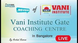 Vani Institute GATE Coaching Bangalore Reviews|| BEST GATE COACHING IN BANGALORE screenshot 5