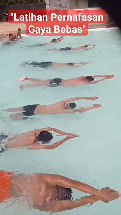 'Latihan Pernafasan Renang Gaya Bebas # Dada #shorts