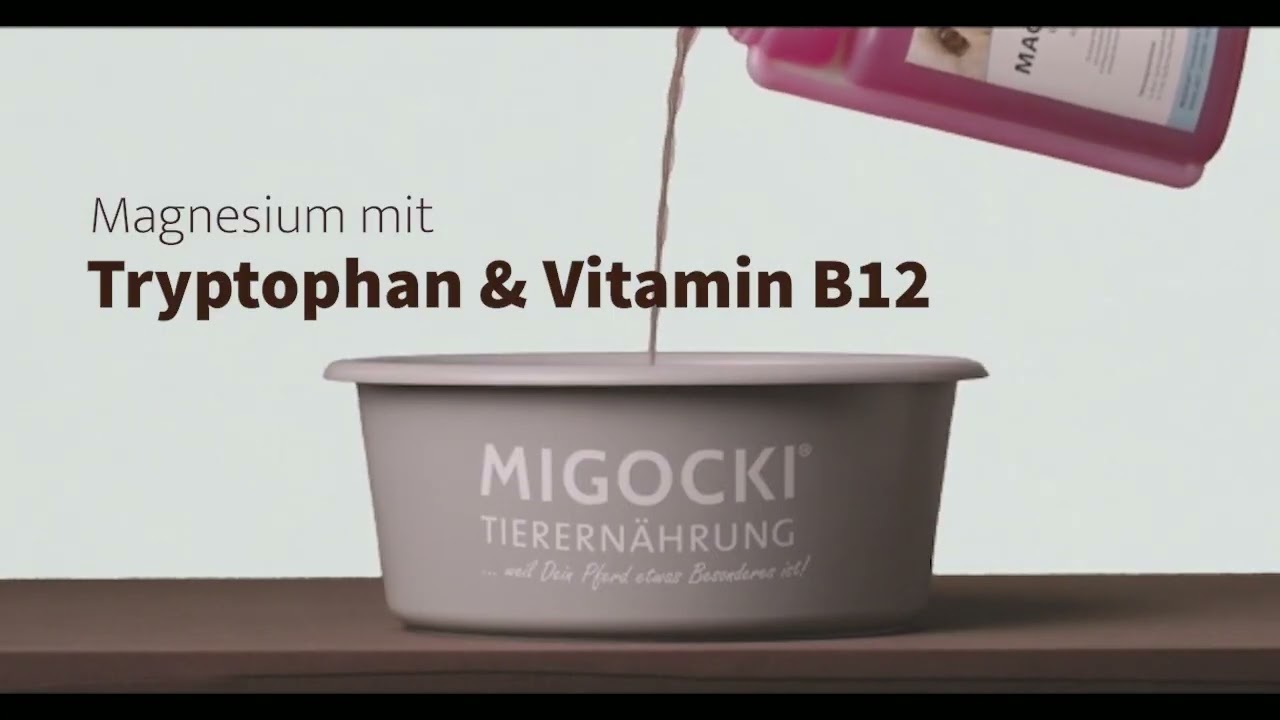 MIGOCKI Magnesium für Pferde Liquid