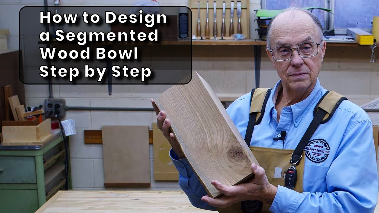 How to Design a Segmented Wood Bowl Step by Step Part 1 - YouTube