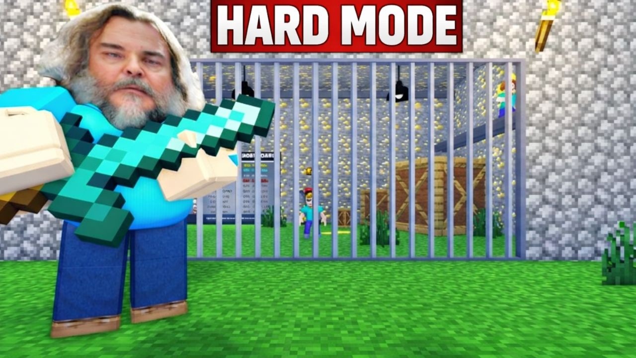 ESCAPING Steve’s Prison on HARD MODE… (Roblox Obby)